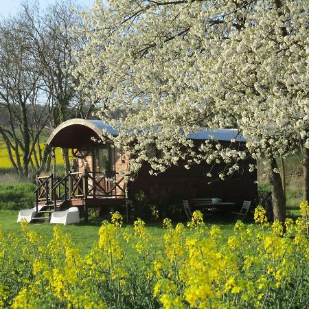 Roulotte Panoramique Du Moulin Bed & Breakfast Chatillon-sur-Marne Exterior photo